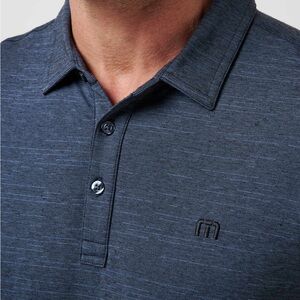 Travis Mathew Dark Blue Polo Shirt